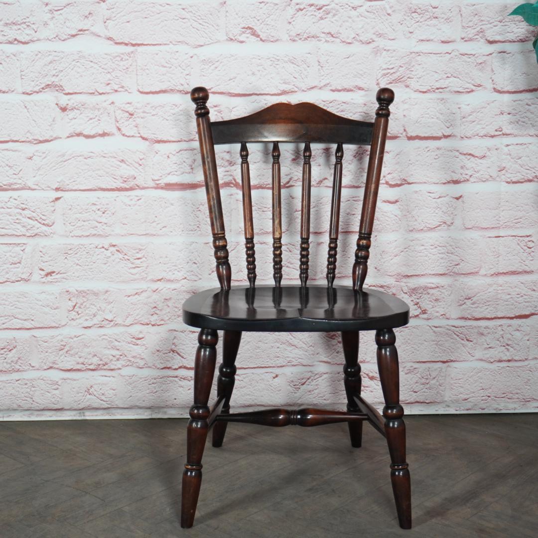 専用　北海道民芸家具 ダイニングチェア HM626 ウィンザー スピンドル b