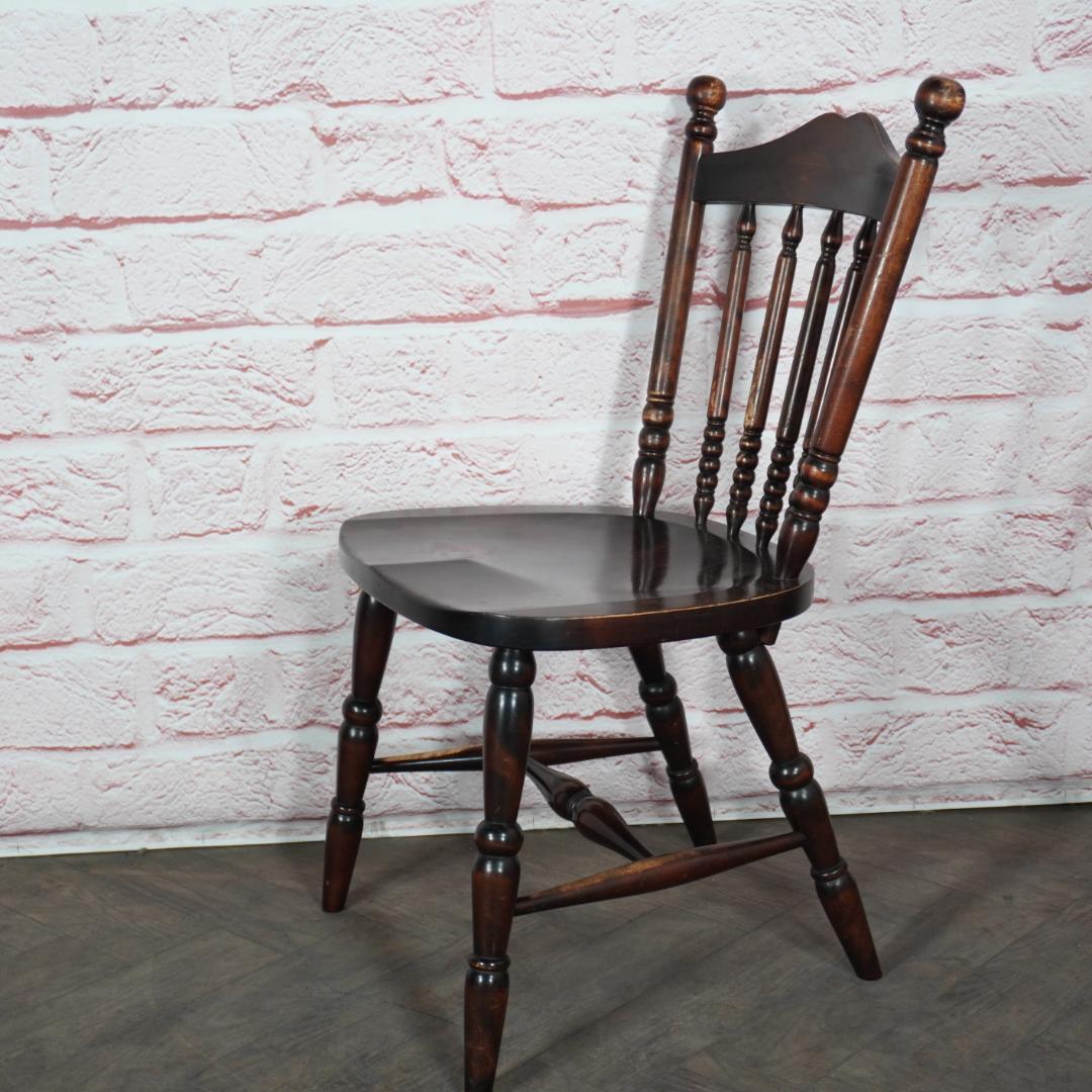 専用　北海道民芸家具 ダイニングチェア HM626 ウィンザー スピンドル b