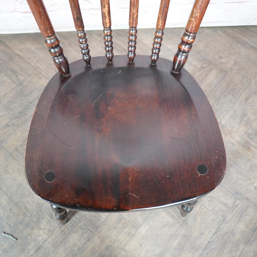 専用　北海道民芸家具 ダイニングチェア HM626 ウィンザー スピンドル b