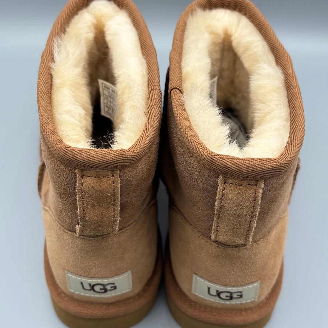 【新品】UGGクラシックミニⅡムートンブーツ 26cm チェスナット/UG6