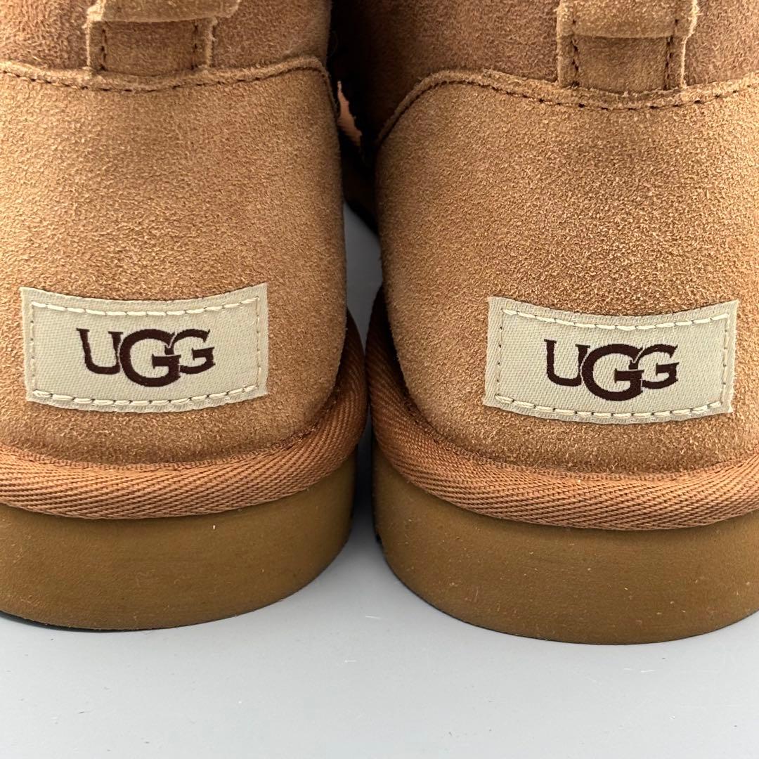 【新品】UGGクラシックミニⅡムートンブーツ 26cm チェスナット/UG6