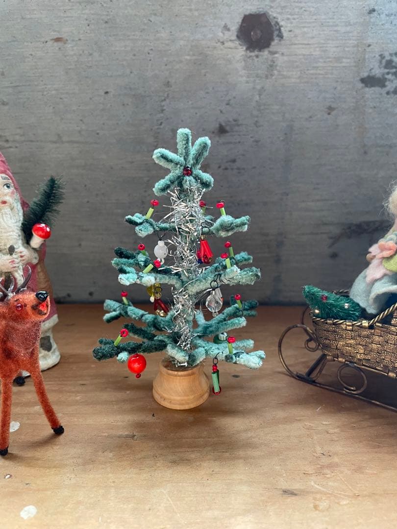 ヴィンテージ　モールクリスマスツリー