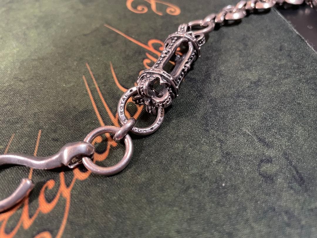  ORDERのカーニバルスカルウォレットチェーン ロイヤルオーダー