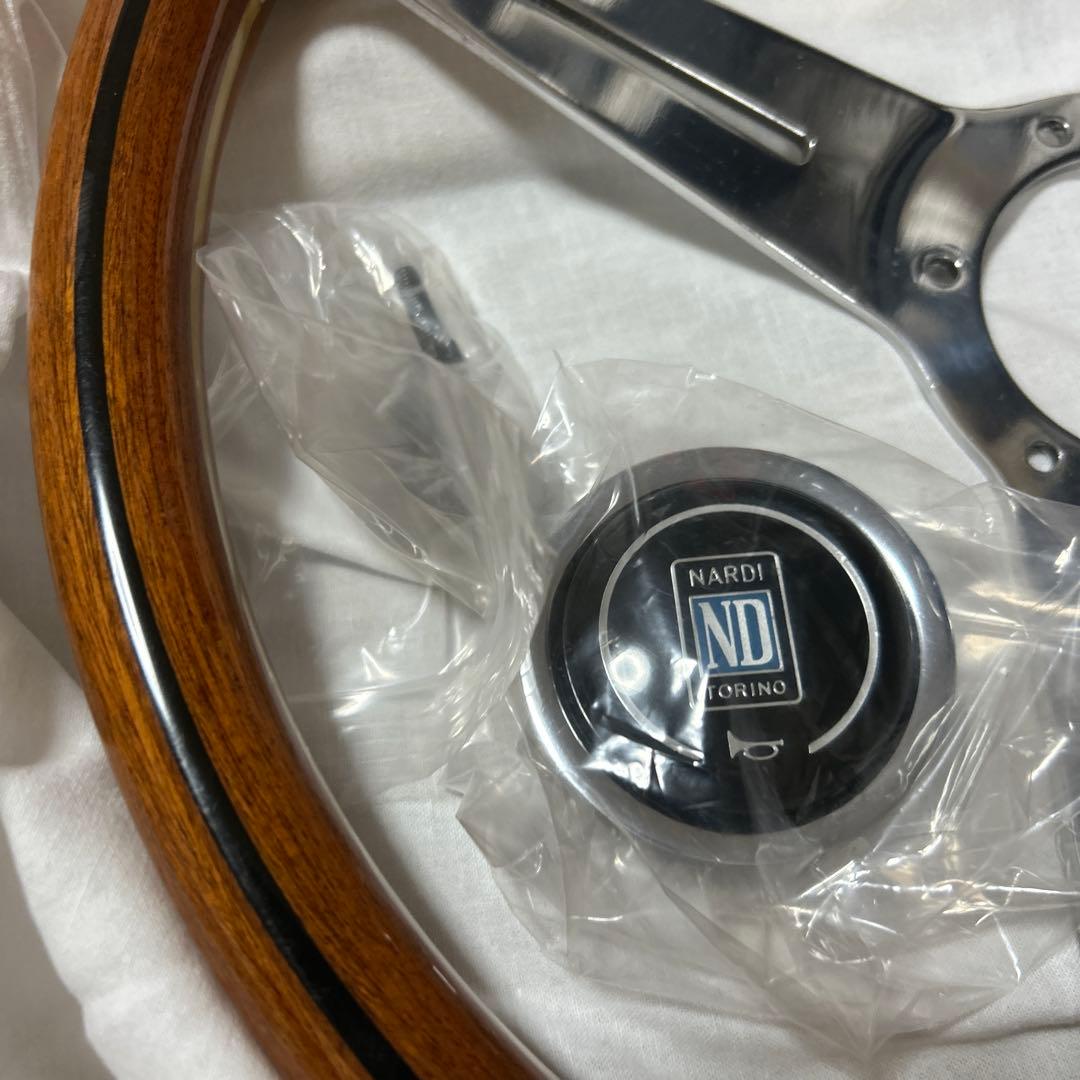 ツ*ン様 NARDI Classic VITE ウッド&シルバースポーク 当時品