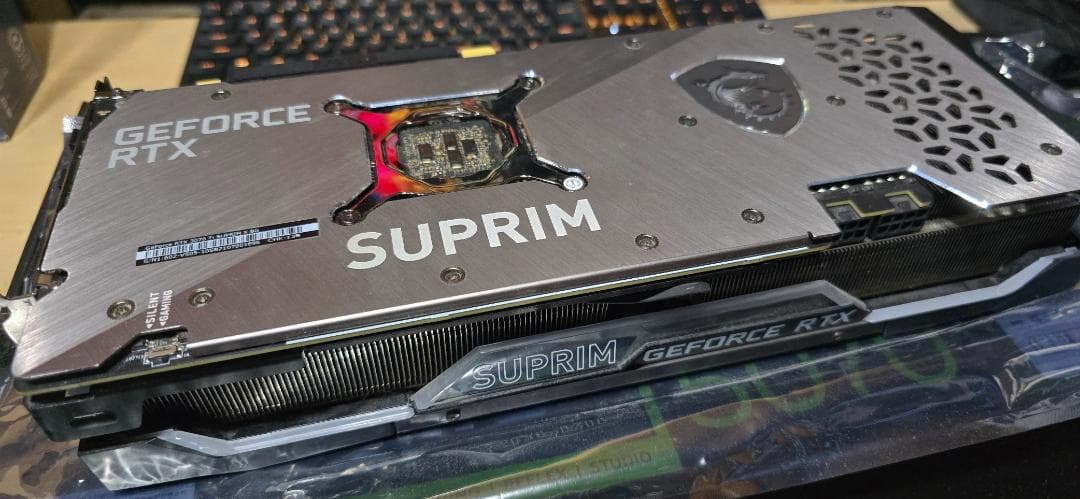 グラフィックボード・グラボ・ビデオカード MSI GeForce RTX 3070Ti SUPRIM X 8G