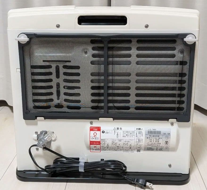 リンナイ ガスファンヒーター RC-M2403E 2mコード付