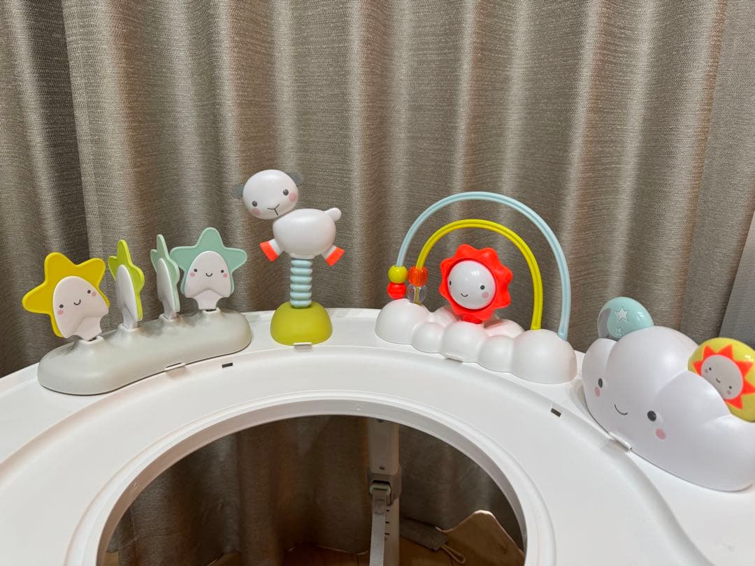 3way アクティビティセンター シルバークラウド　ベビージム　ジャンパルー