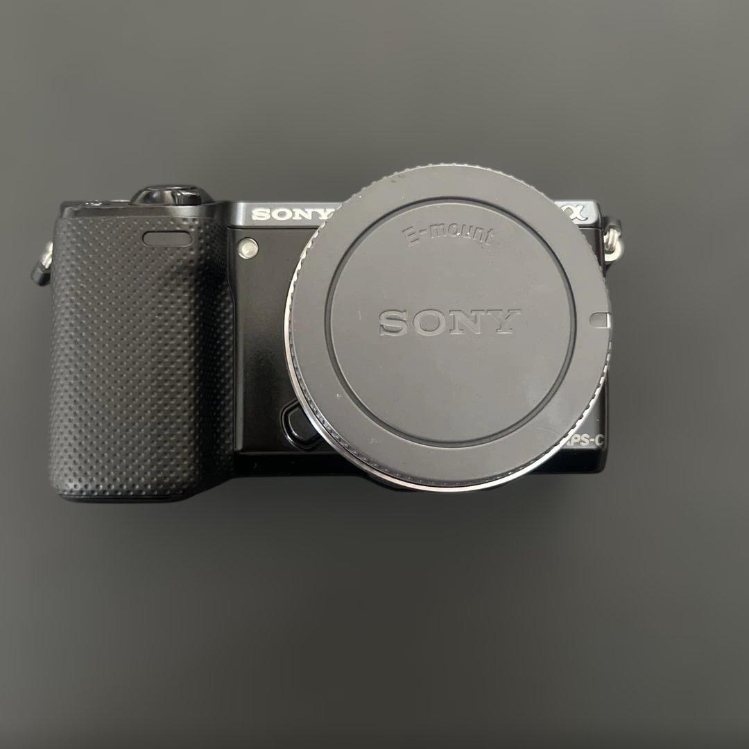 ハ*マ様 SONY ミラーレス一眼NEX-5R ブラック　ボディ、バッテリー、充