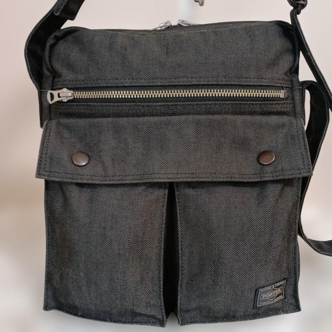 ポーター✨スモーキー　ショルダーバッグ　斜め掛け　グレー　吉田カバン
