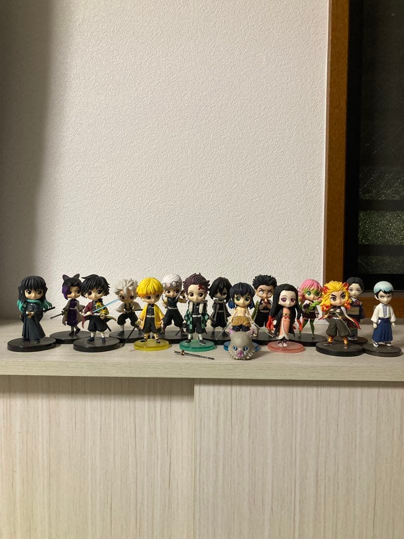 鬼滅の刃 Qposket Petit ワーコレ フィギュア 15体セット