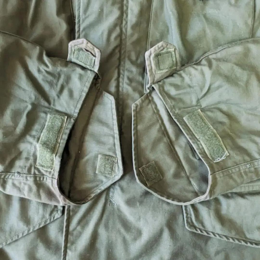 希少 72年製 米軍実物 M-65 2nd-3rd移行期 ブラスジップ S-R