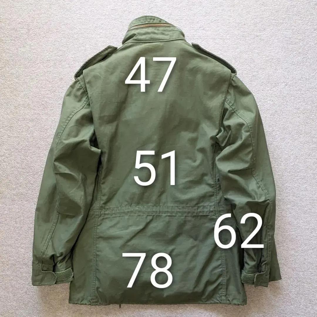 希少 72年製 米軍実物 M-65 2nd-3rd移行期 ブラスジップ S-R