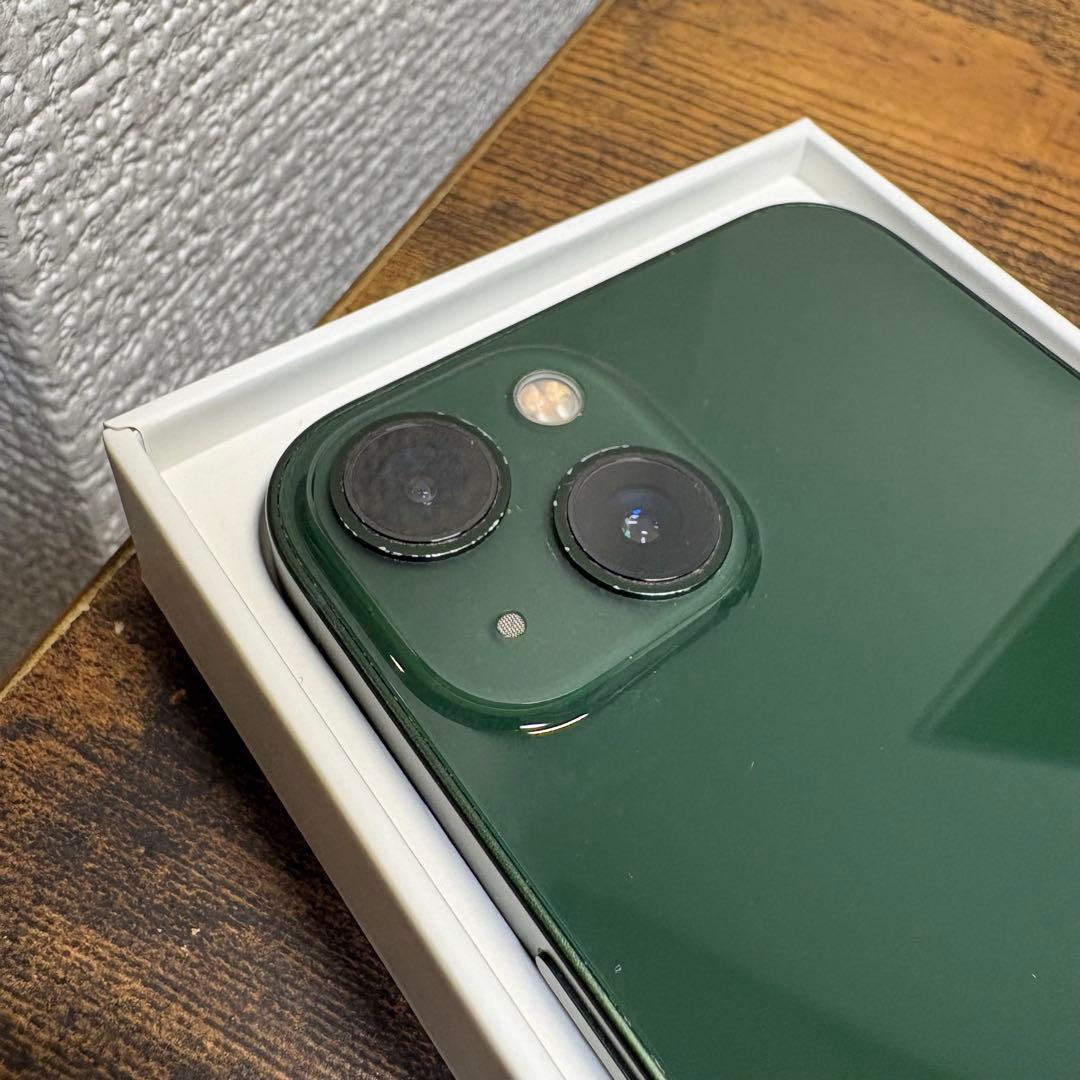 値下げ iPhone13 256GB グリーン Green SIMフリー 本体