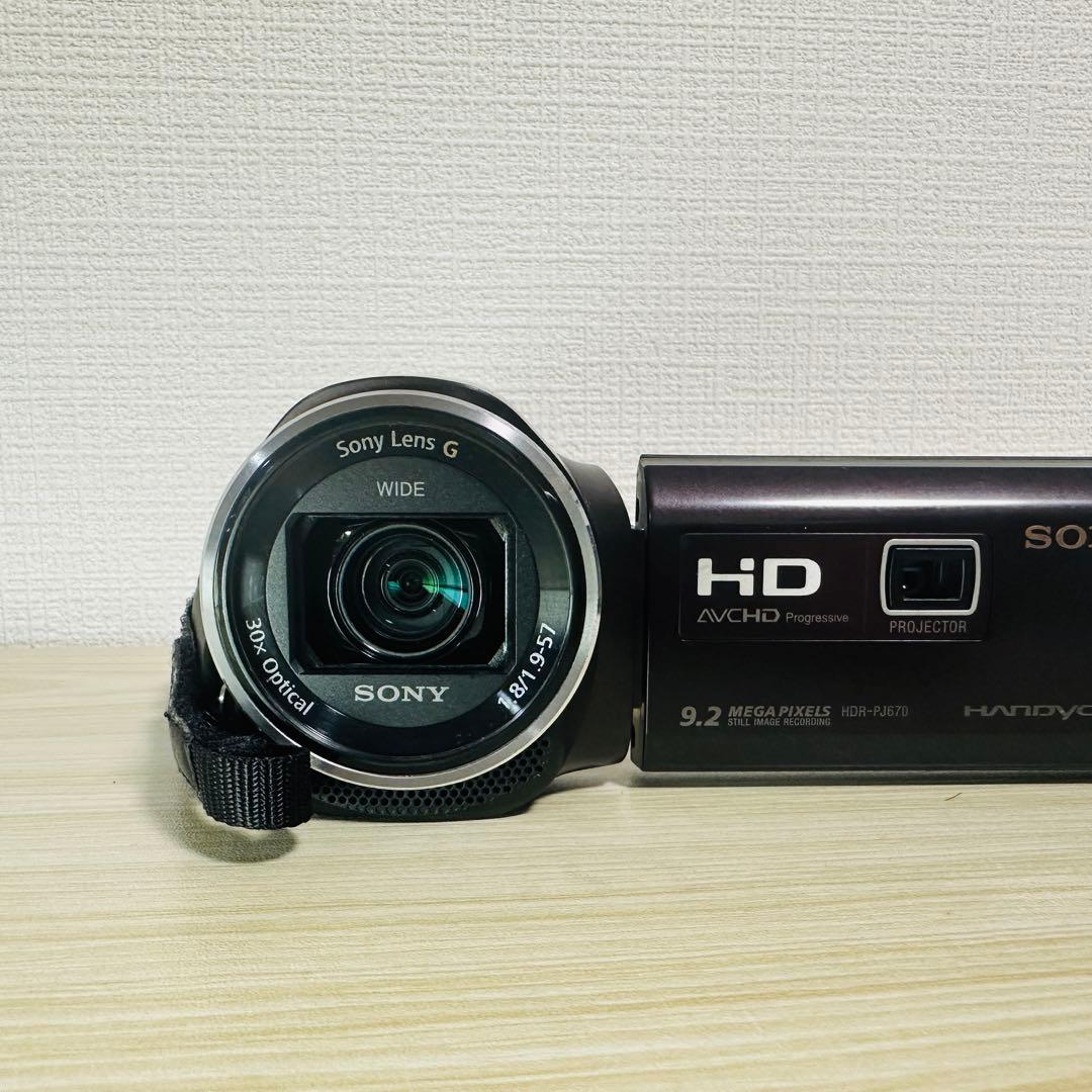 SONY HDビデオカメラ Handycam HDR-PJ670