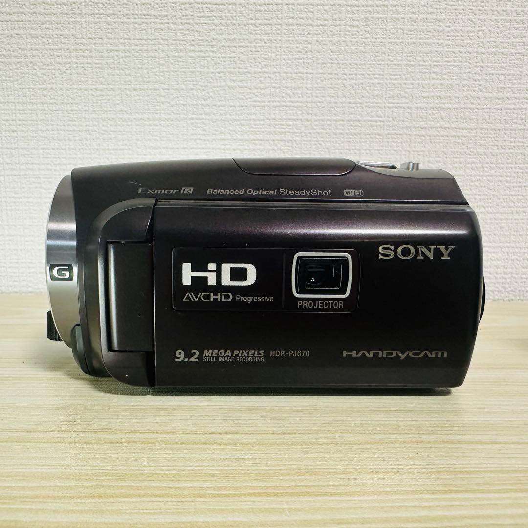 SONY HDビデオカメラ Handycam HDR-PJ670