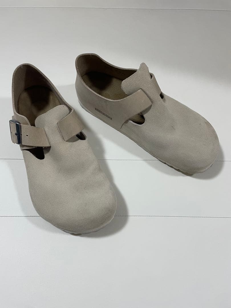 【美品】BIRKENSTOCK BOSTON スエードレザー　定価2.3万円