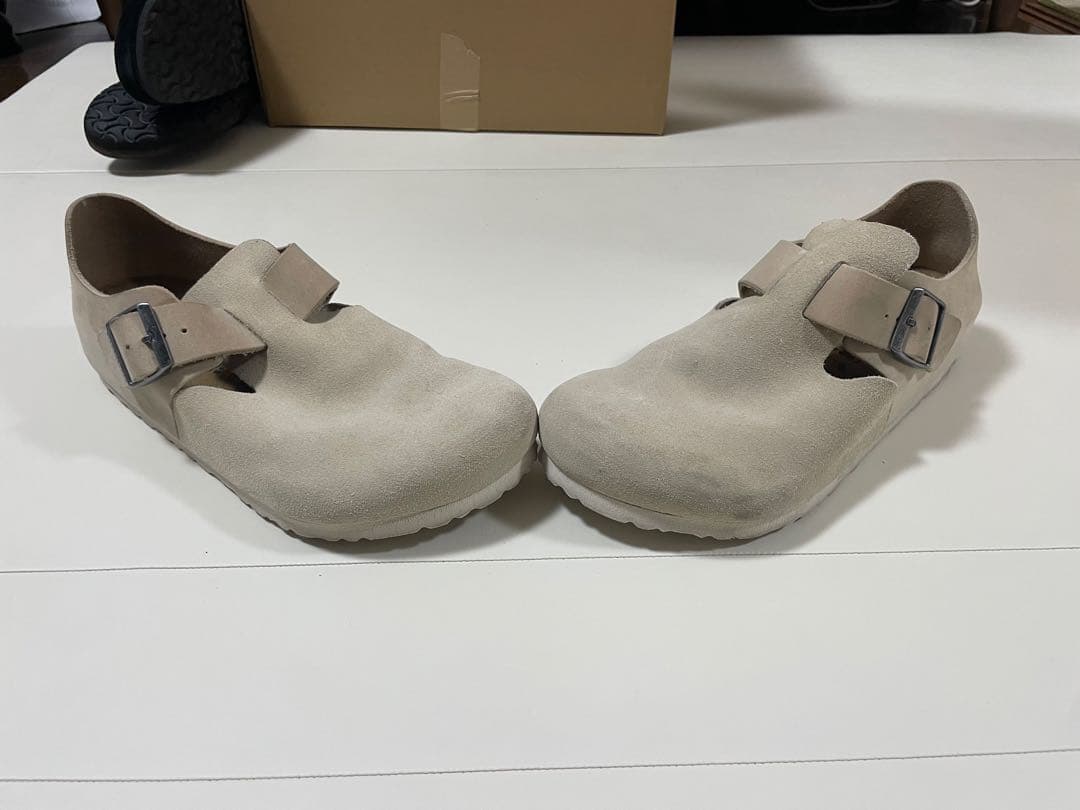 【美品】BIRKENSTOCK BOSTON スエードレザー　定価2.3万円