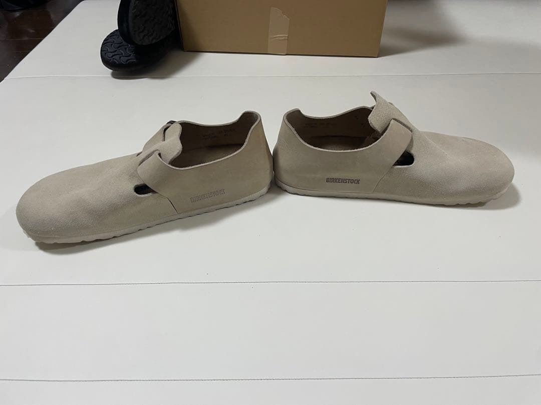 【美品】BIRKENSTOCK BOSTON スエードレザー　定価2.3万円