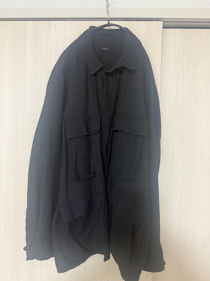 COMOLI（コモリ） フェードブラック B.D.U ジャケット 25SS