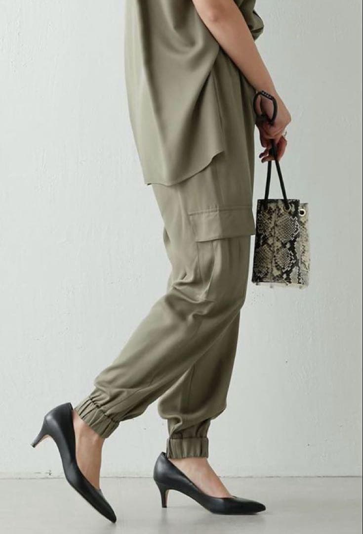 ガリャルダガランテ新品紙タグ付き⭐️ミリタリージョグパンツ２カーゴパンツゴムパンツ