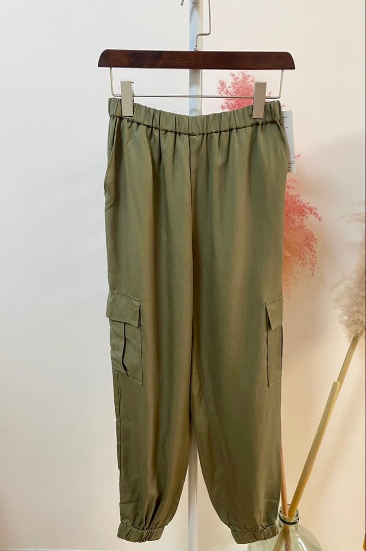 ガリャルダガランテ新品紙タグ付き⭐️ミリタリージョグパンツ２カーゴパンツゴムパンツ