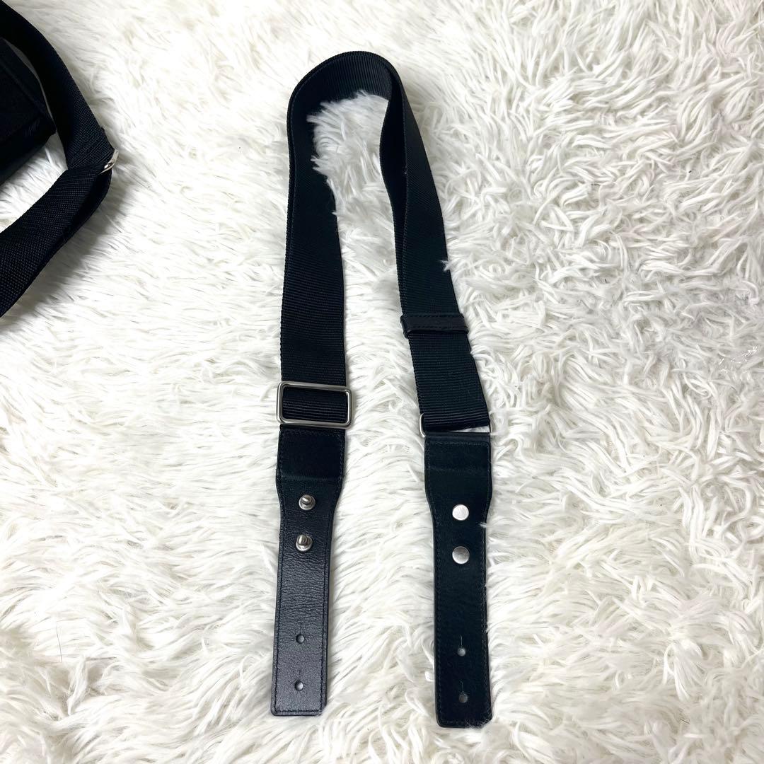 【美品】希少 ポロ ラルフローレン ボストンバッグ レザー×キャンバス ブラック