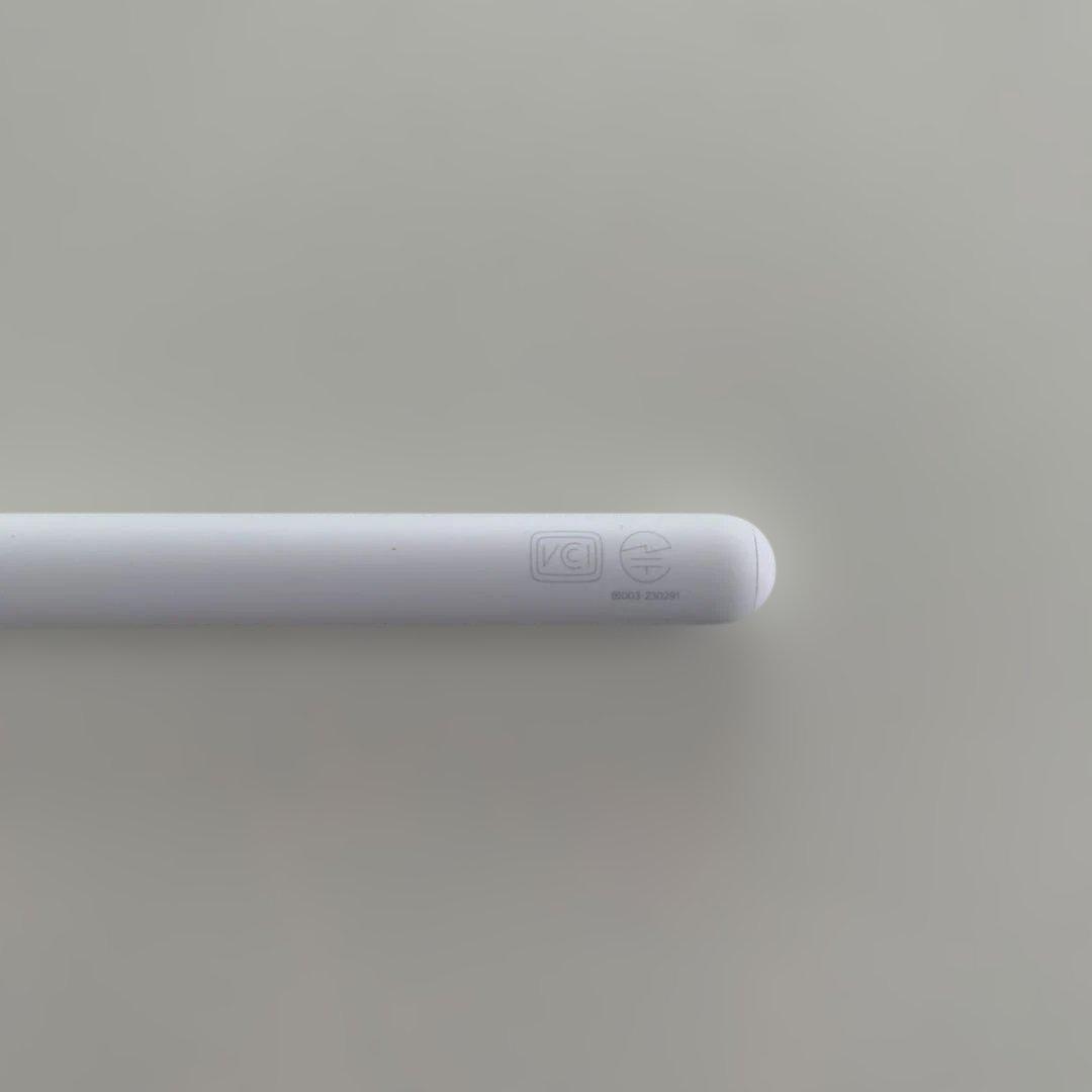 Apple Pencil Pro ホワイト 刻印入り シリコンカバー付き