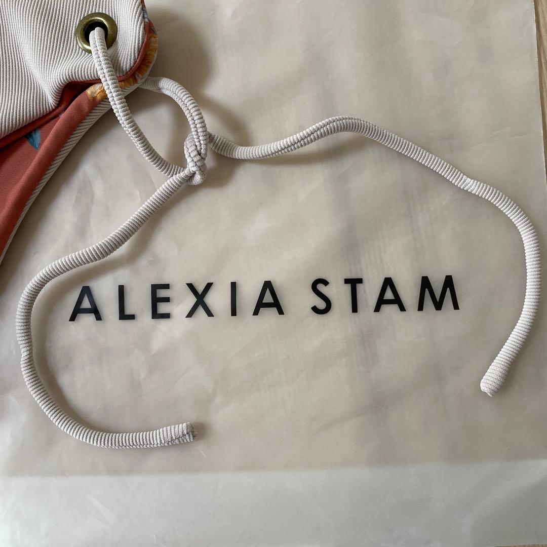 ALEXIA STAM フラワー柄ビキニ