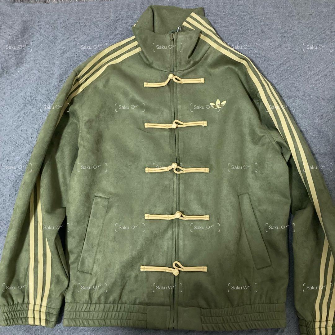 adidasアディダス 中国限定 蛇年トラックジャケット 緑S