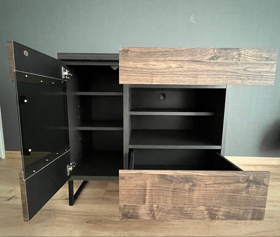 テレビ台 ミドルボード 幅80 奥行き44.5 高さ77 日本製 大川家具