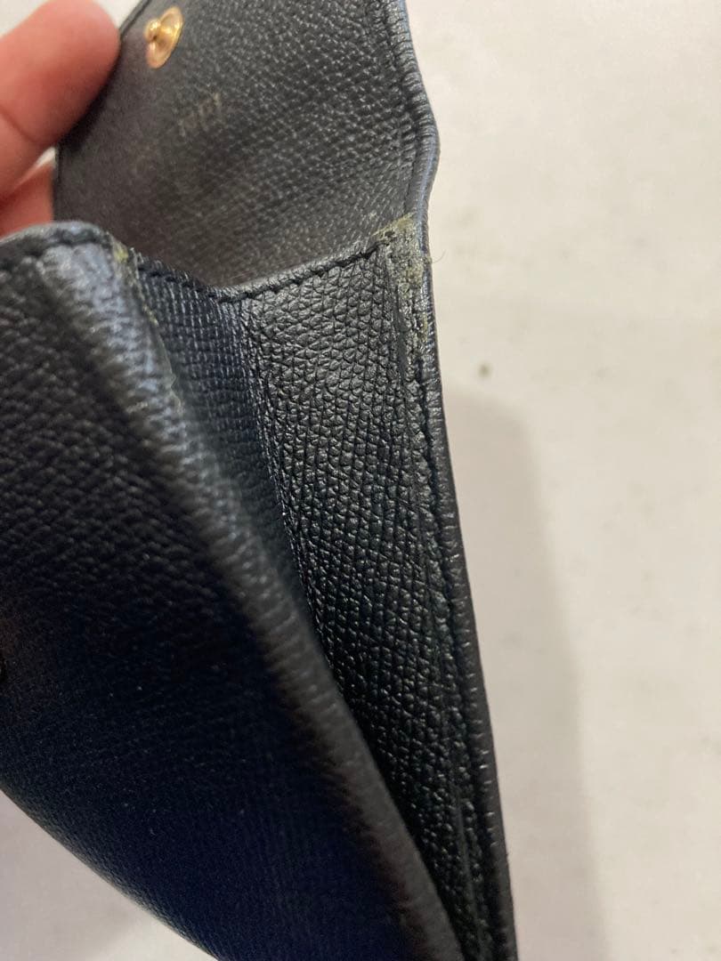 CHANEL ブラックレザー ケース