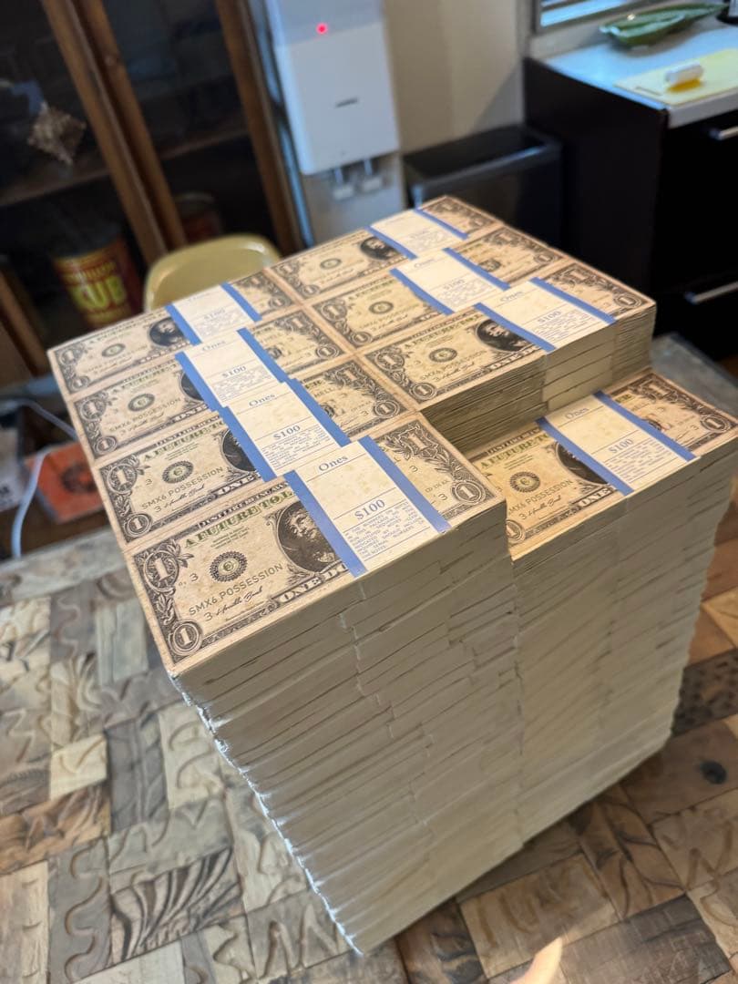 【正規店購入】SAINT MICHAEL セントマイケル スツール ドル札