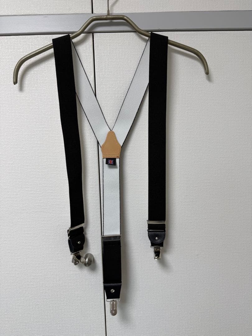  THURSTON アルバートサーストン サスペンダーY型 英国製