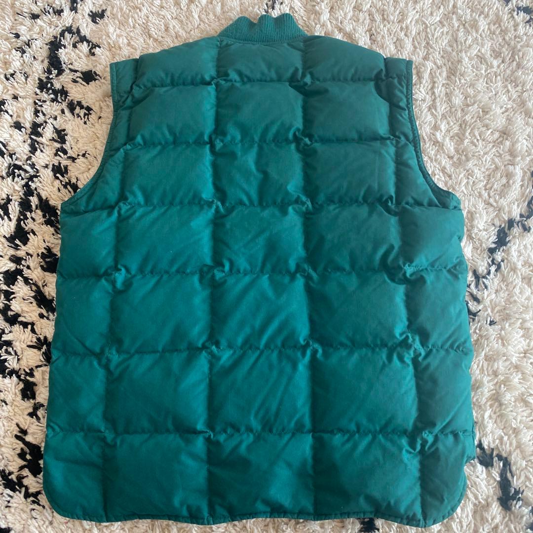 90s Eddie Bauer  downダウンベストS 黒タグ