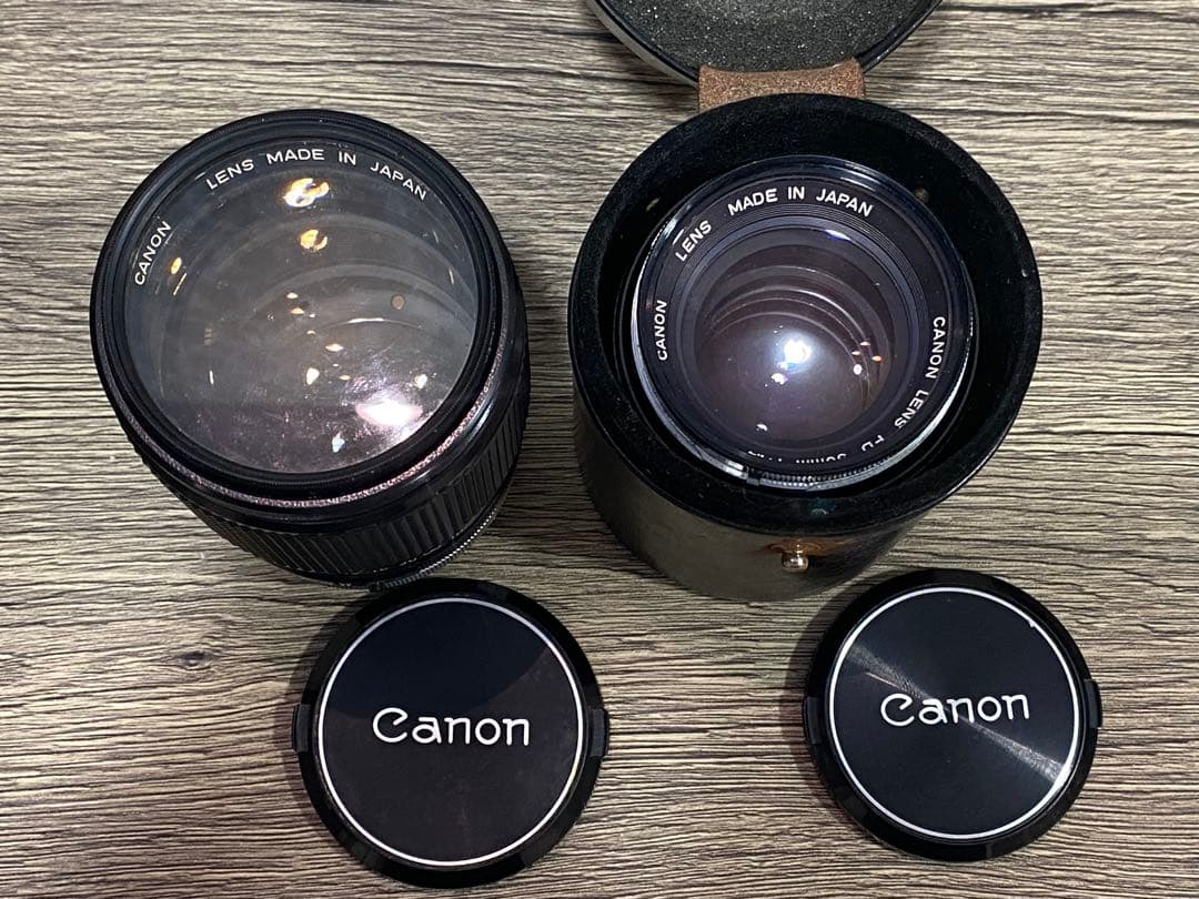 Canon AE-1 F-1一眼レフフィルムカメラ セット ケース付き