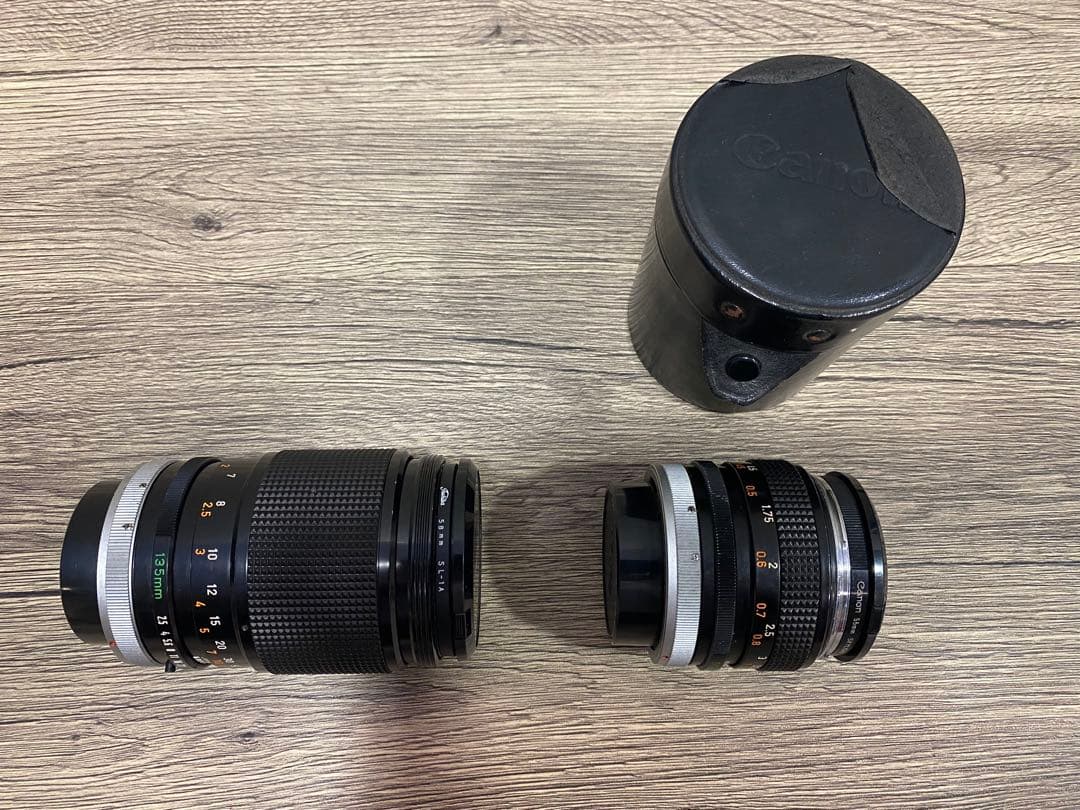 Canon AE-1 F-1一眼レフフィルムカメラ セット ケース付き