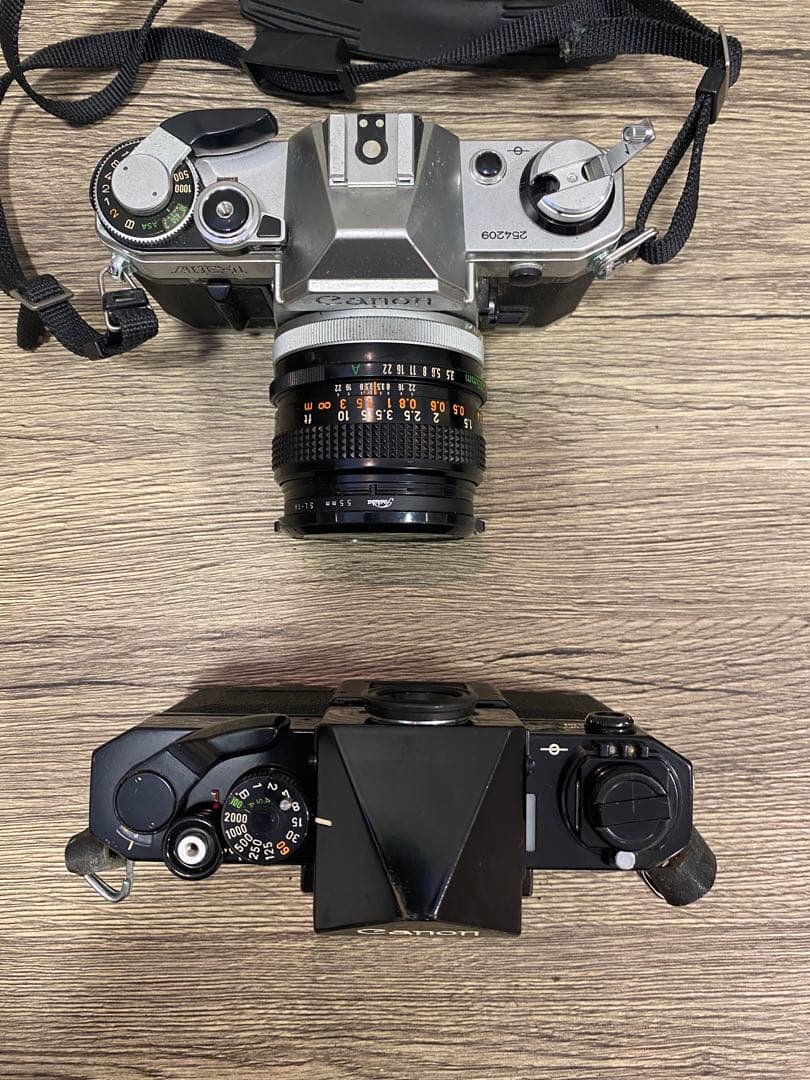 Canon AE-1 F-1一眼レフフィルムカメラ セット ケース付き