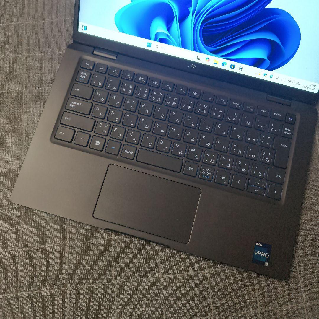 タッチ 美品 DELL 爆速 12世代i7 16GB 512GB 軽量薄型