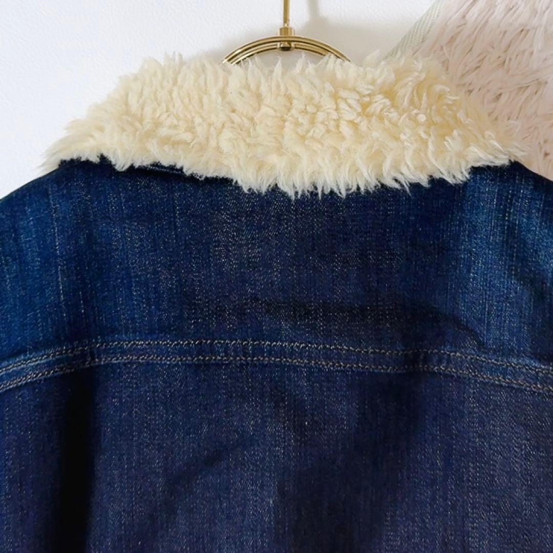 美品ꕥDIESEL INDUSTRY ディーゼル デニム ボアジャケット M