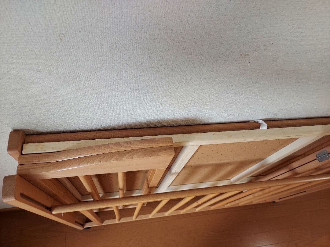 【ベビーベッド】日本製 石崎家具　スリーピー パル H-1 折り畳みベビーベッド