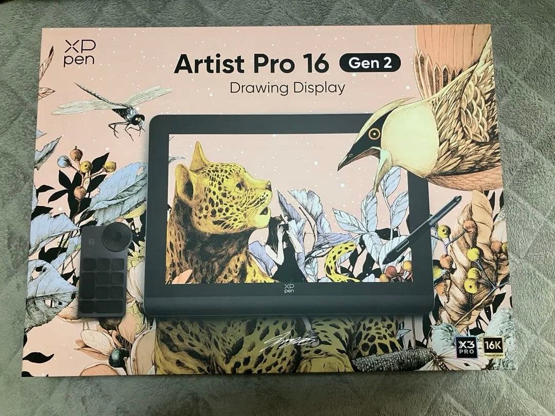 XP-Pen Artist Pro 16 Gen 2 本体ほか付属品全て