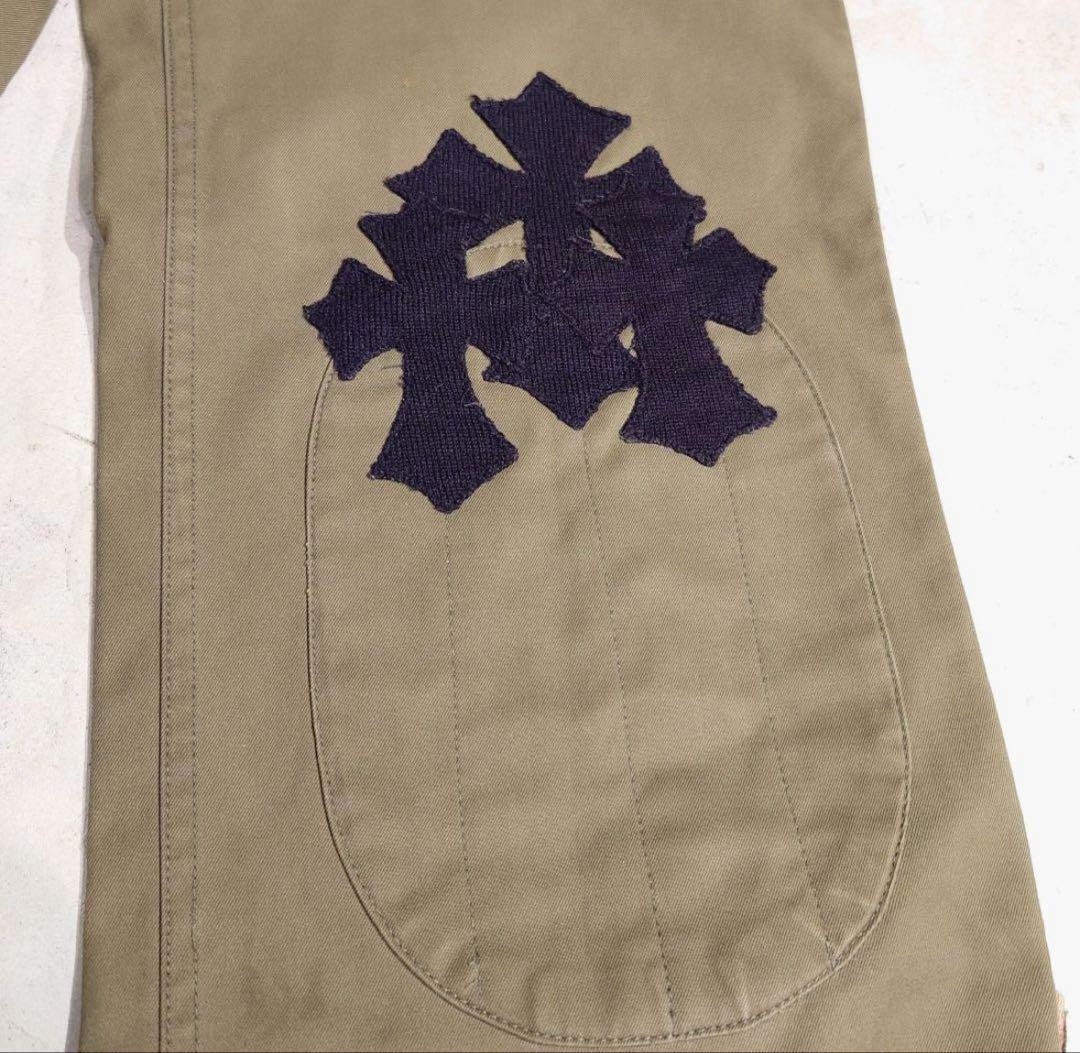 パンツ A&G CASHMERE PATCH MILITARY CARGO PANTS