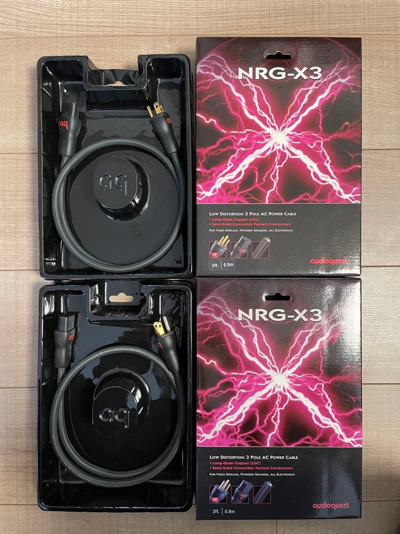 ケーブル・シールド audioquest NRG-X3
