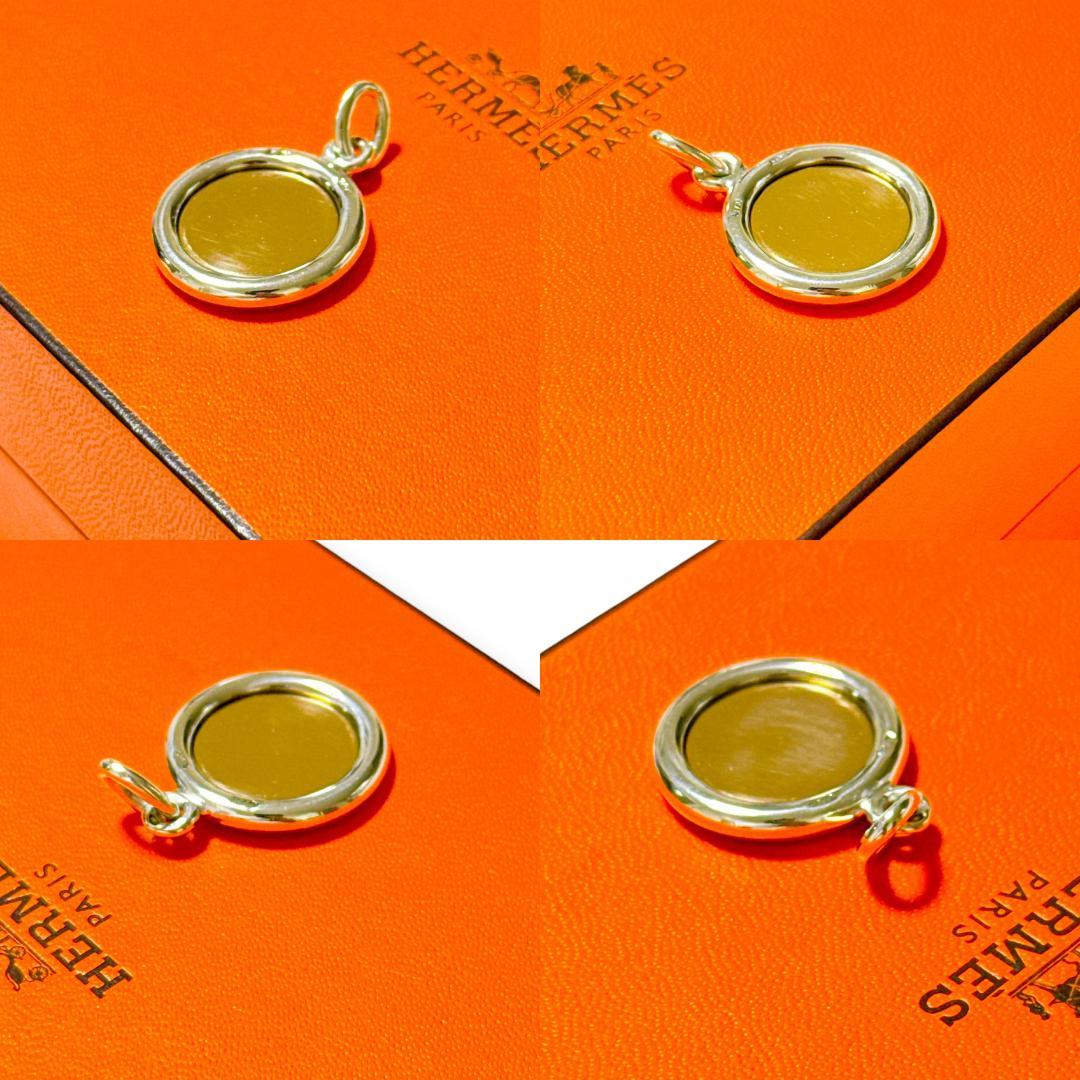 【超美品】エルメス セリエ ペンダントトップ 750 925 新品仕上げ済