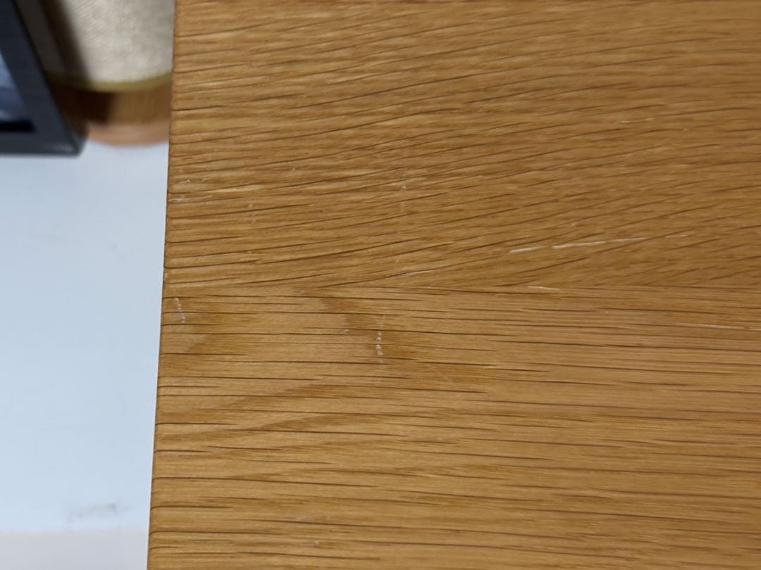 無印良品　オーク材デスク