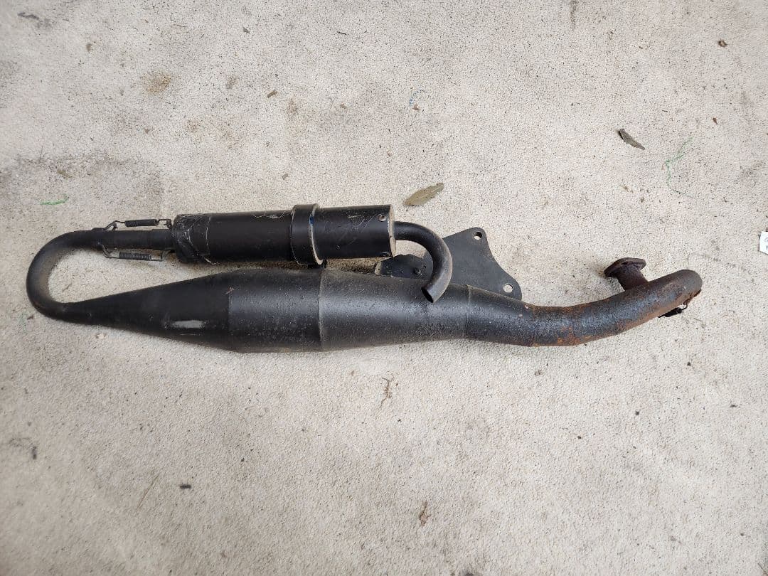 アドレスV100 リアライズユーロチャンバー 社外マフラー