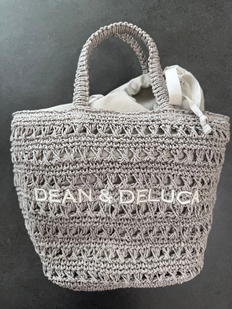 DEAN & DELUCA クロッシェバスケットバッグS
