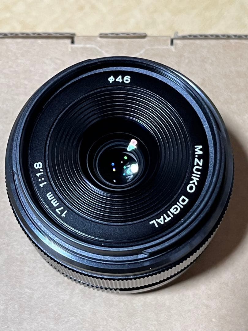 極美品 M.ZUIKO DIGITAL 17mm F1.8 II 単焦点