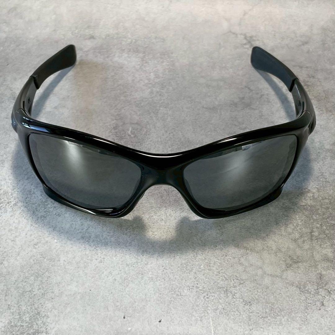 美品✨ OAKLEY PIT BULL 偏光サングラス OO9161-06 黒