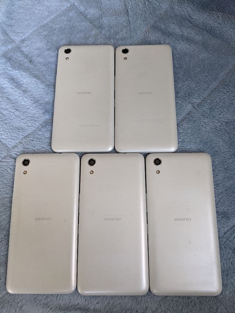 DIGNO J 704KC 32GB android8 Simフリー5台